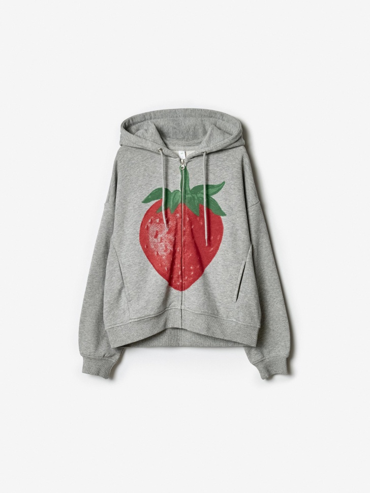 

Толстовка с принтом для девочек, SL6803050403