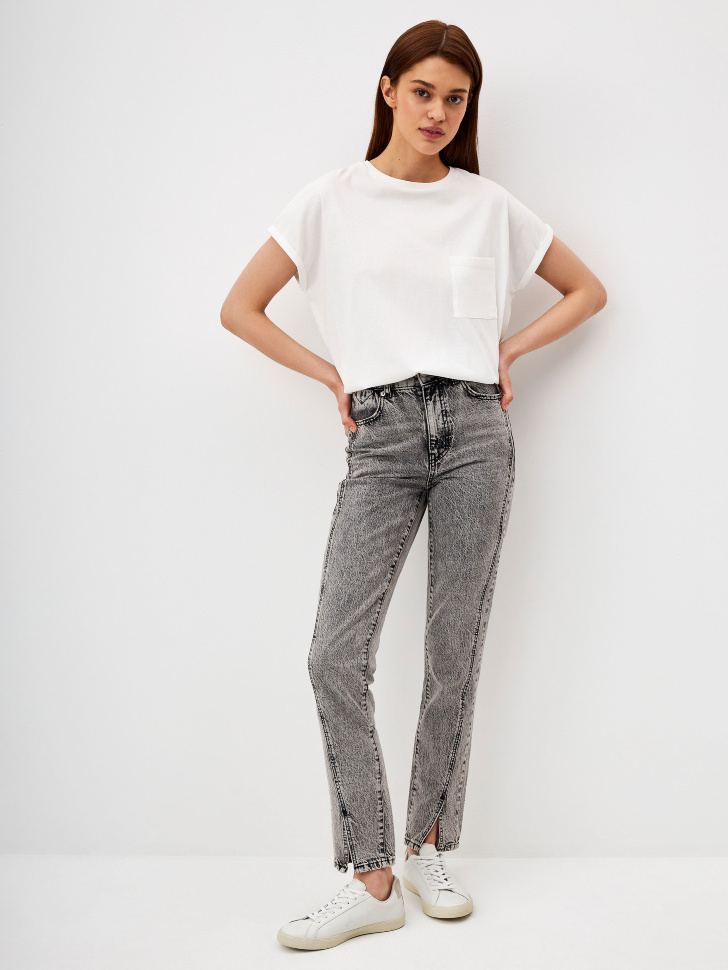 

Джинсы Slim fit с разрезами