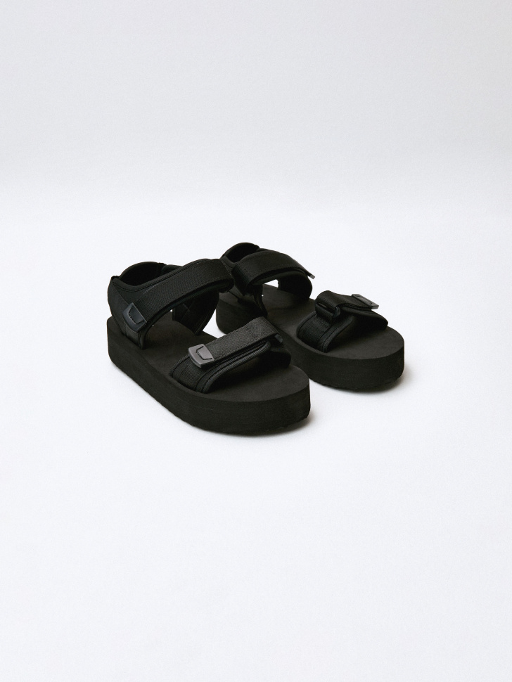 сандалии на платформе для девочек из россии вид сбоку