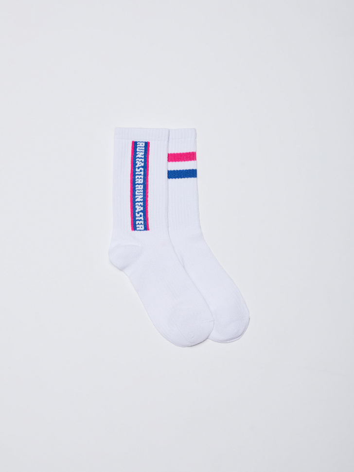 

Набор из 2 пар носков для девочек, Принт