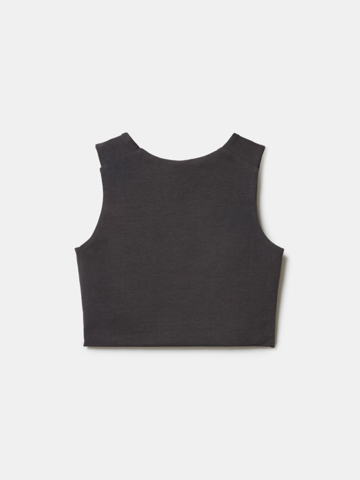 укороченный топ для девочек от бренда sela вид слева