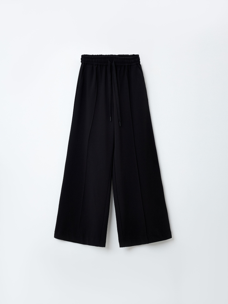 

Широкие брюки на резинке для девочек