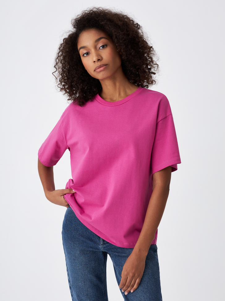

Футболка KATE OVERSIZE FIT, Розовый