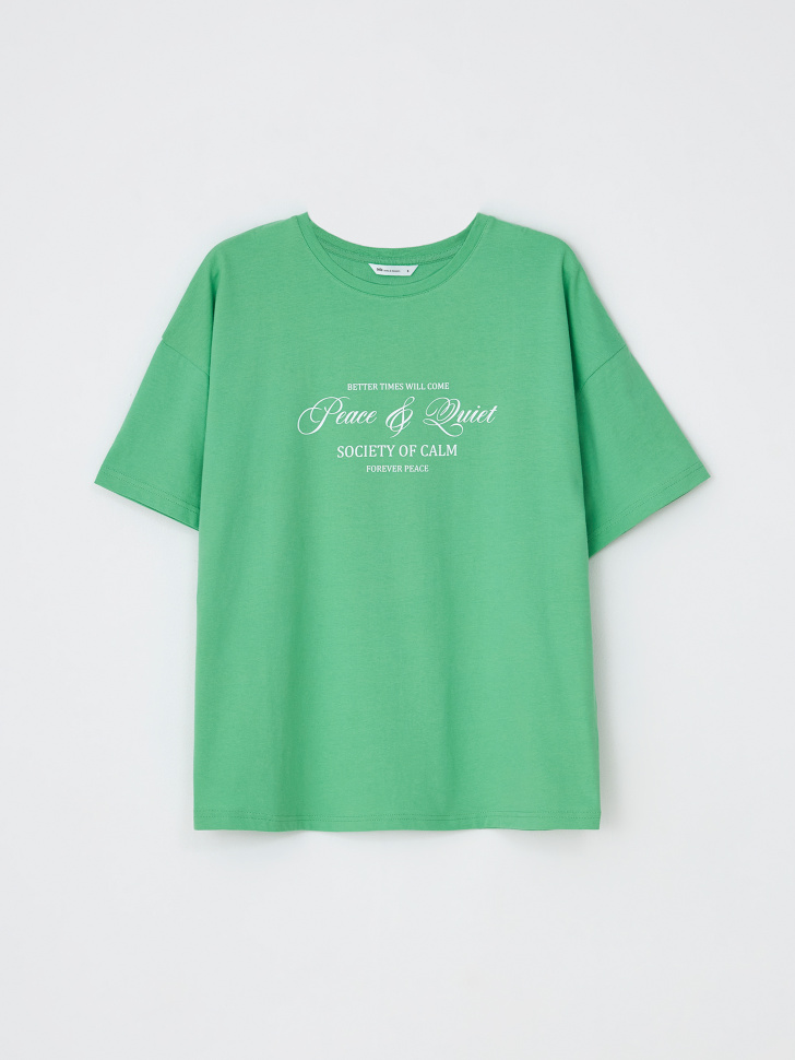 

Футболка DIANA OVERSIZE FIT, Зеленый