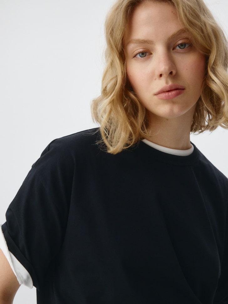 Футболка MIRA OVERSIZE FIT. Фото №7