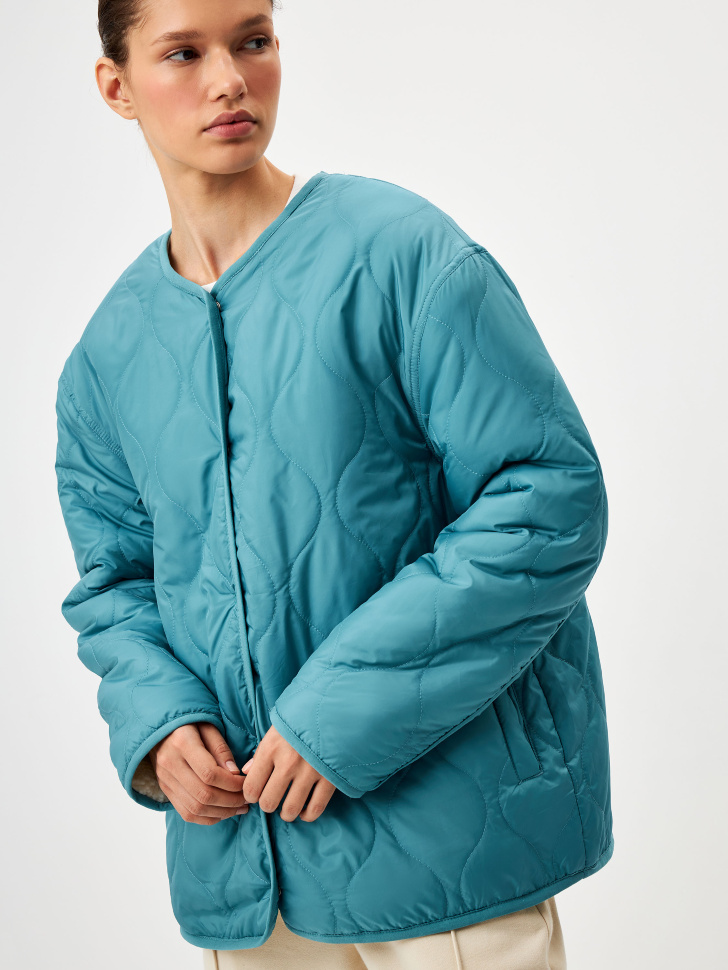 

Двусторонняя стеганая куртка