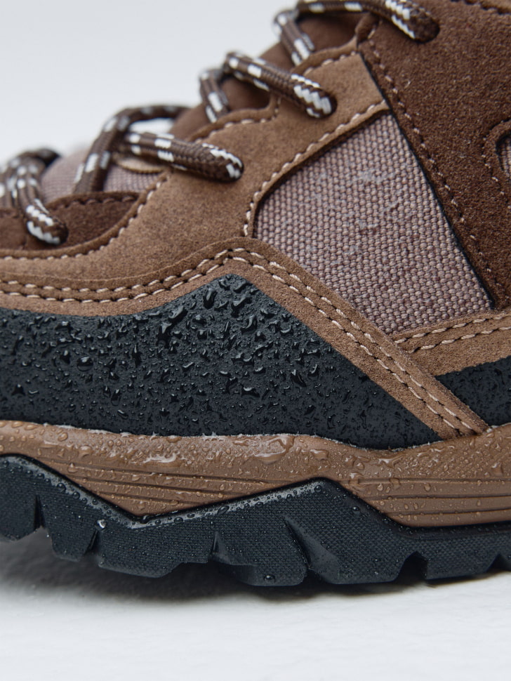 кроссовки из искусственного нубука и текстиля 4610517238238 на официальном сайте