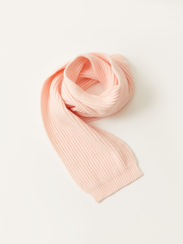 Вязаный шарф для девочек от Sela