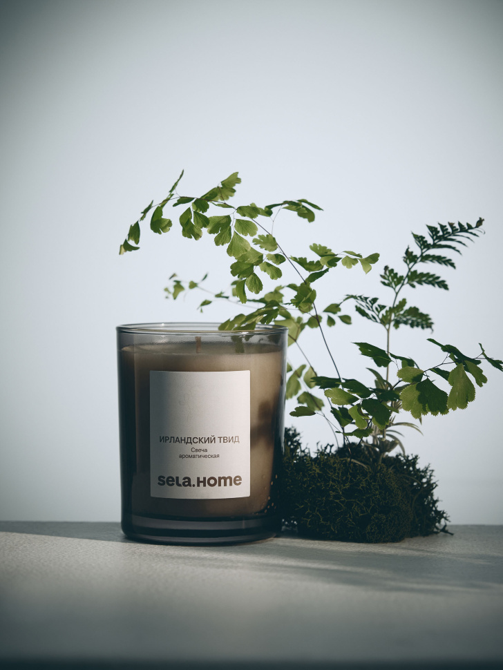 

Ароматическая свеча «Ирландский твид», SL5811227075