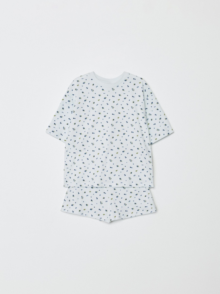 трикотажная пижама с принтом 4610517328113 фотография