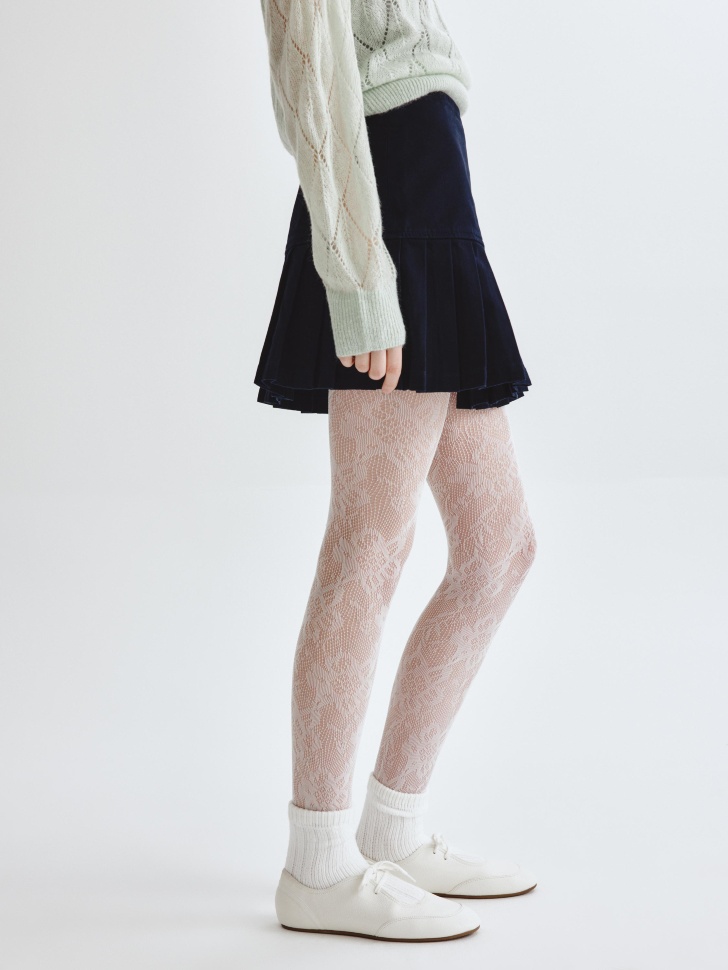 мини юбка из линейки  young из россии вид сбоку