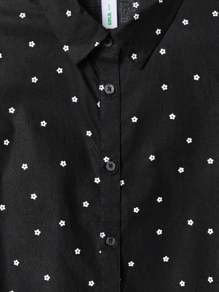 блузка с пышными рукавами для девочек по цене 2599 руб вид справа