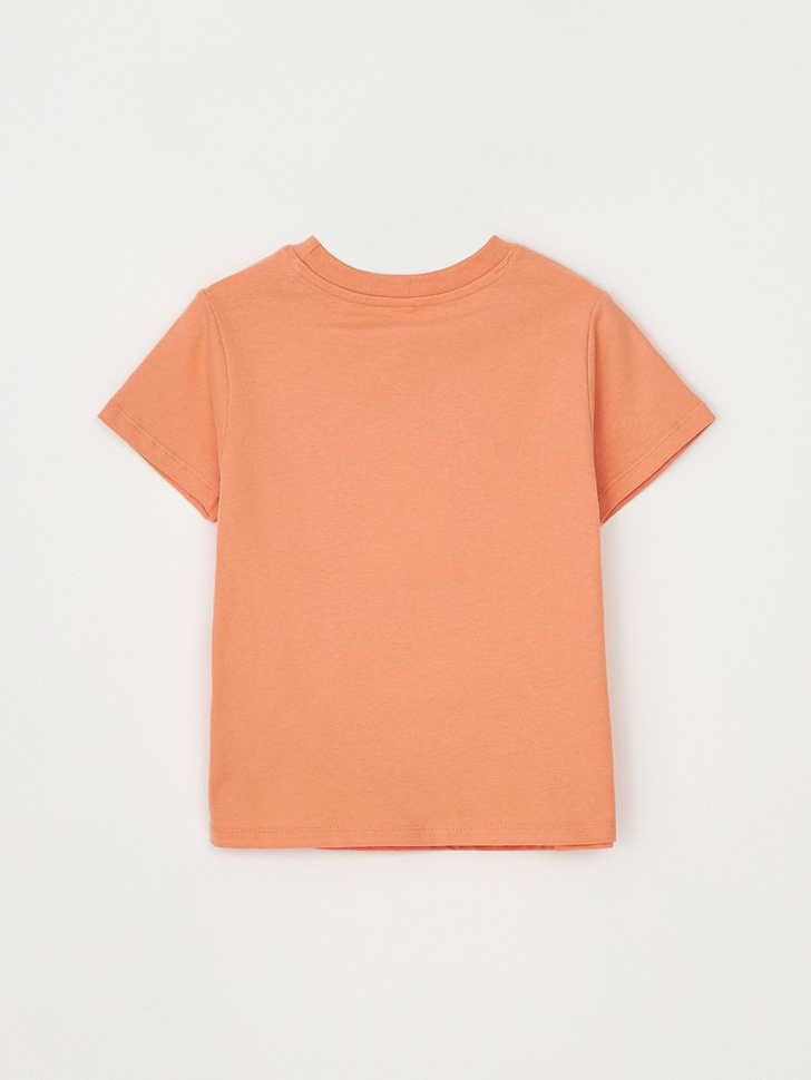 Базовая футболка для девочек (розовый, 104) sela 4680168608940 - фото 2