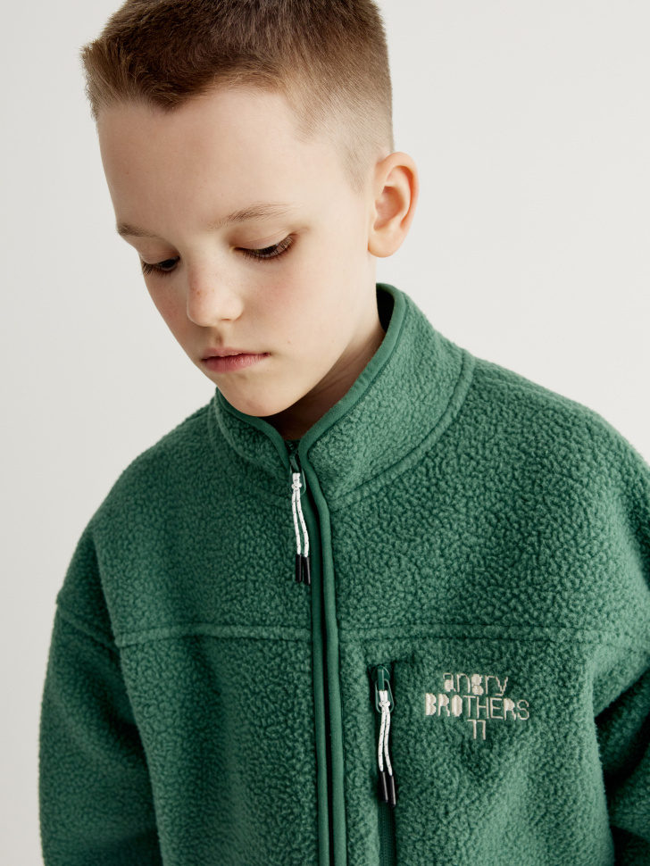 Флисовая толстовка для мальчиков из коллекции ART PEOPLE с Angry Brothers 11 2499₽