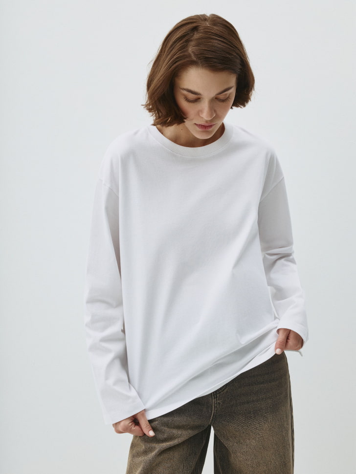 Лонгслив ANNA OVERSIZE FIT