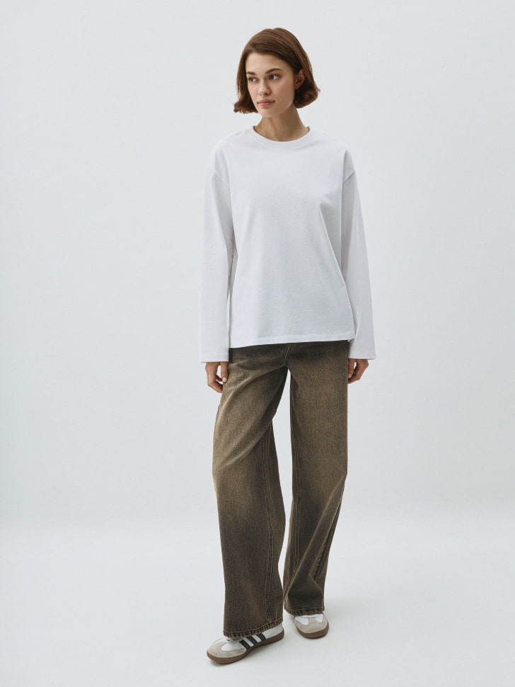 Лонгслив ANNA OVERSIZE FIT. Фото №2