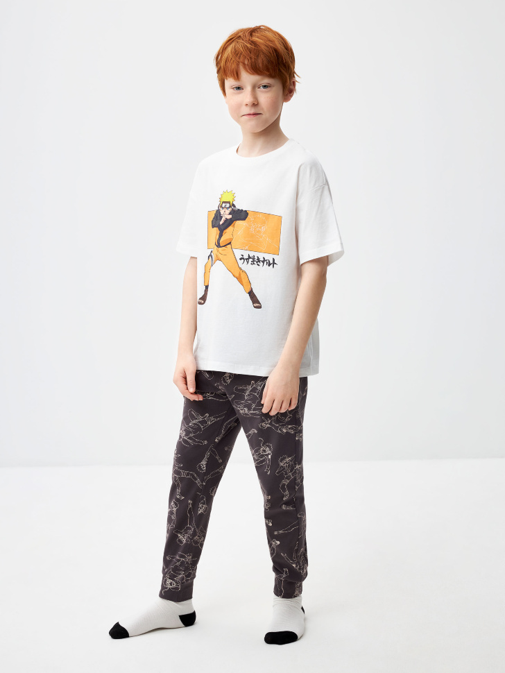 Пижама с принтом Naruto для мальчиков
