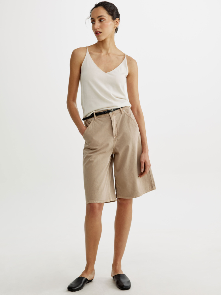 Джинсовые шорты-бермуды премиум качества 3999₽