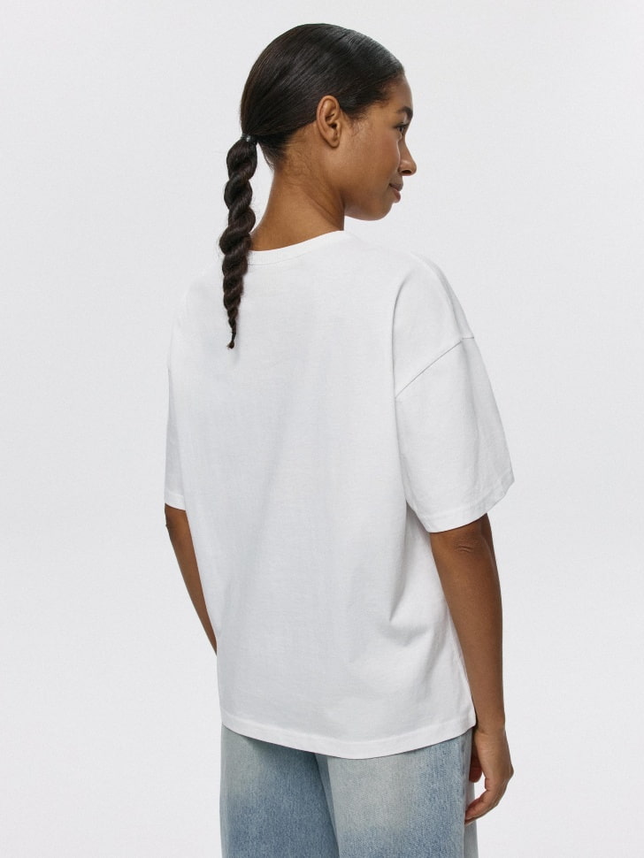 Футболка MIRA OVERSIZE FIT. Фото №4