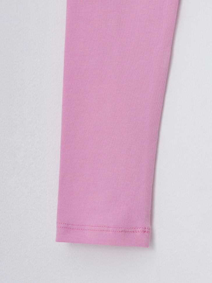 брюки для девочек (розовый, 110) sela 4680168302527 - фото 2