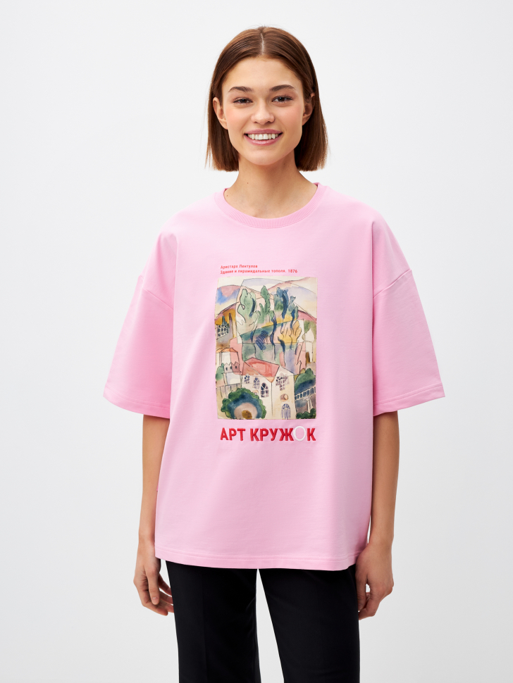 

Футболка ENDY OVERSIZE FIT с принтом из коллекции «Третьяковская галерея»