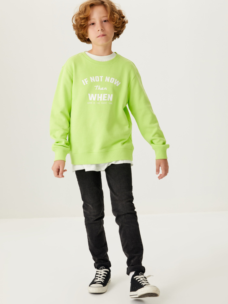 

Джинсы Slim fit для мальчиков, Серый