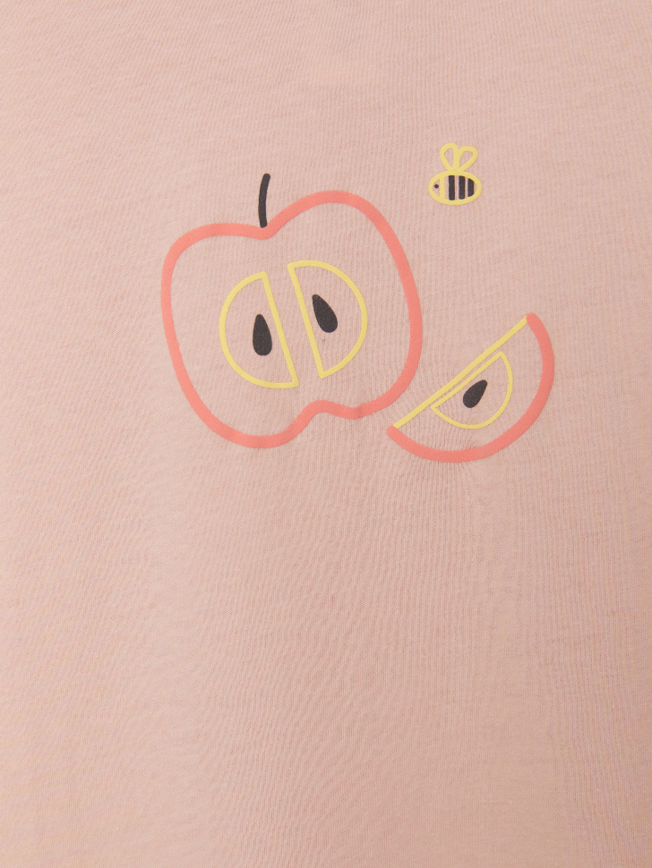 Ночная сорочка с принтом для девочек (розовый, 92-98 (2-3 YEARS)) от Sela