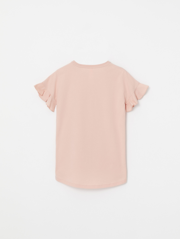 Ночная сорочка с принтом для девочек (розовый, 116-122 (6-7 YEARS)) от Sela