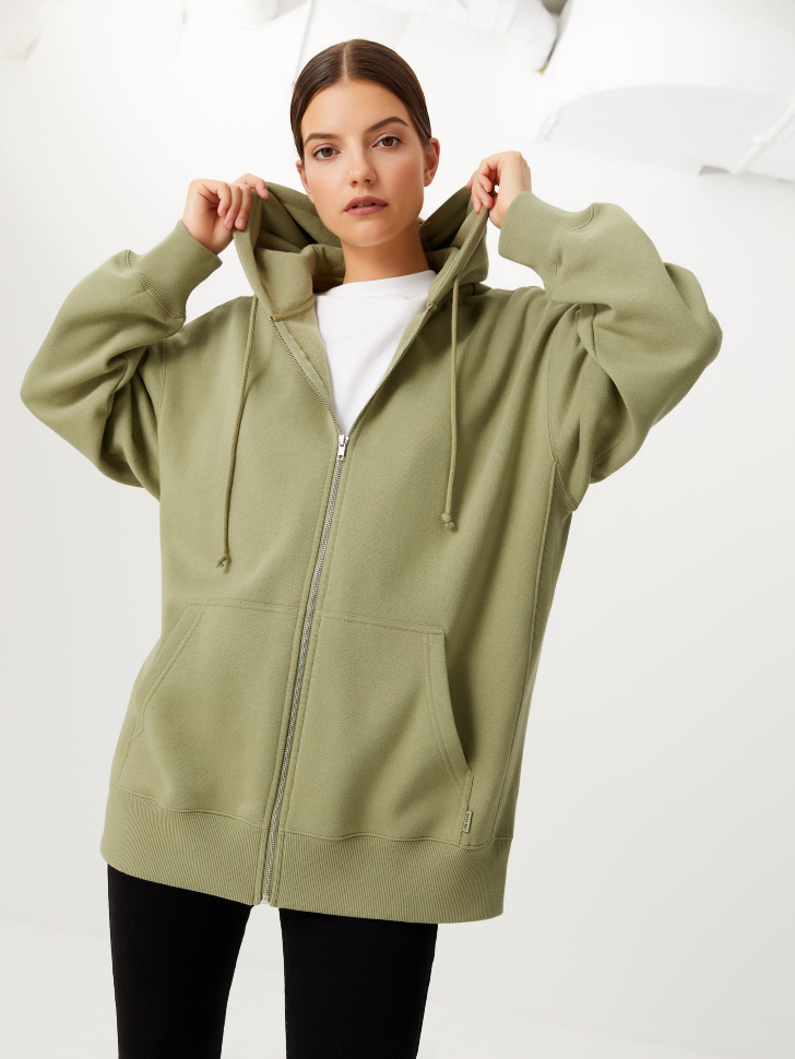 

Толстовка оверсайз, Зеленый