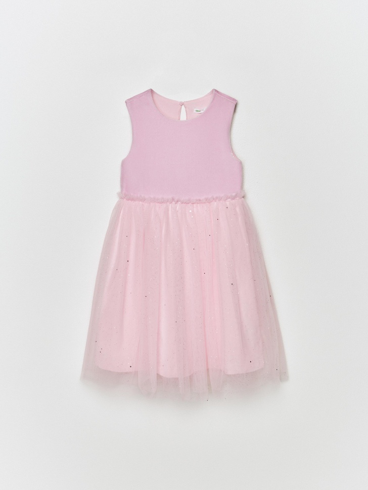 платье с юбкой из блестящей сетки для девочек по цене 2499 руб вид справа