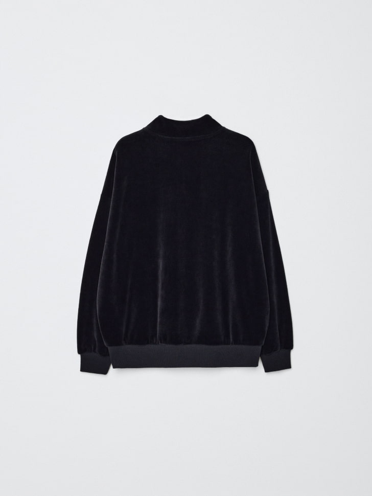 велюровый свитшот с вышивкой для мальчиков 4680798745954 по низкой цене