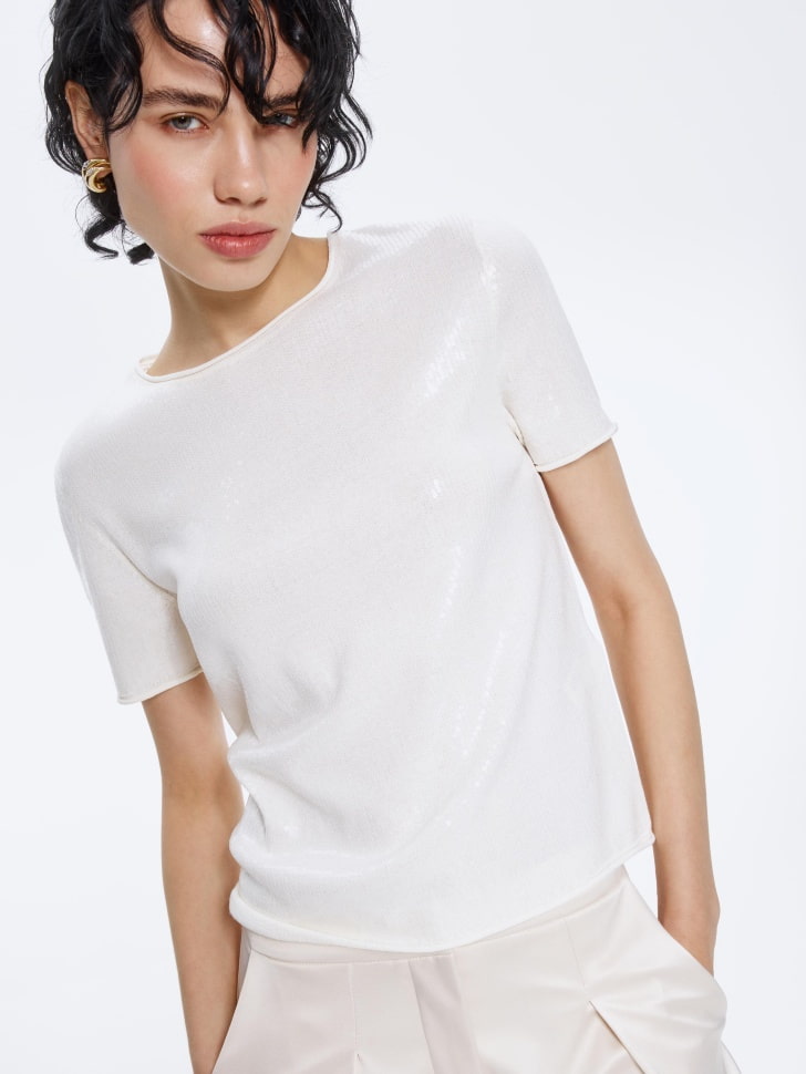 джемпер с пайетками 4610517095671 фотография