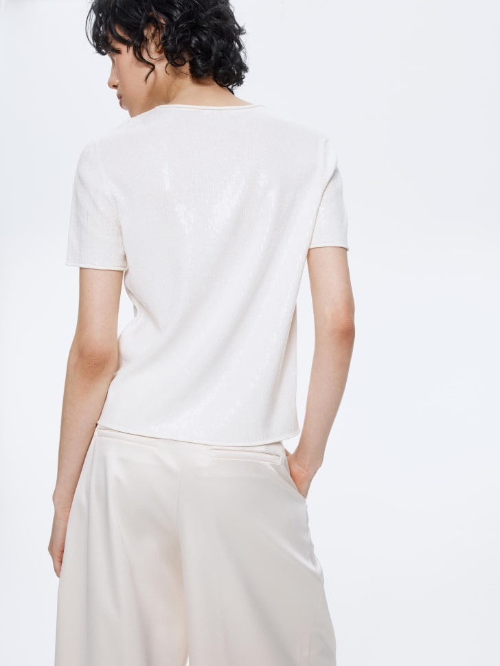 джемпер с пайетками 4610517095671 в интернет магазине