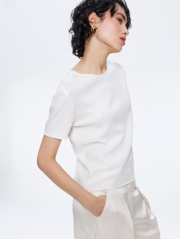 джемпер с пайетками 4610517095671 по низкой цене