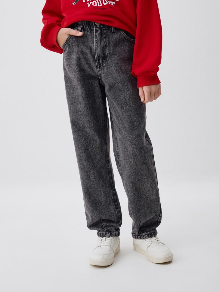 Джинсы Paperbag fit для девочек