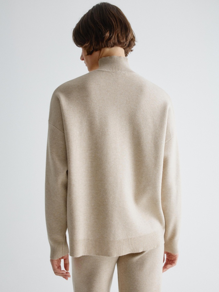 свитер с воротником-стойкой 4610517305718 с промокодом