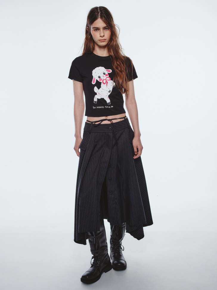 Юбка миди SELA Young, арт. 34192