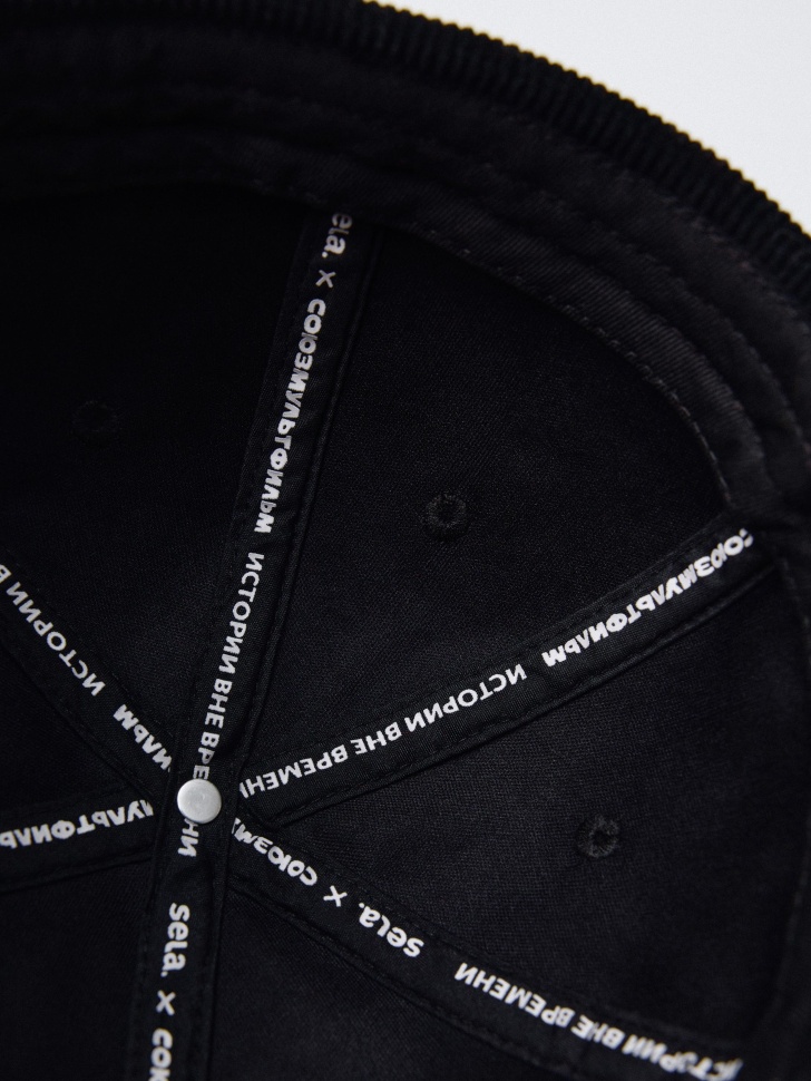 вельветовая кепка-докер из коллекции  x союзмультфильм по цене 1499 руб вид справа