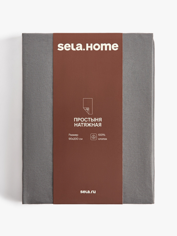 простыня на резинке 90х200 см 4610517576521 фотография