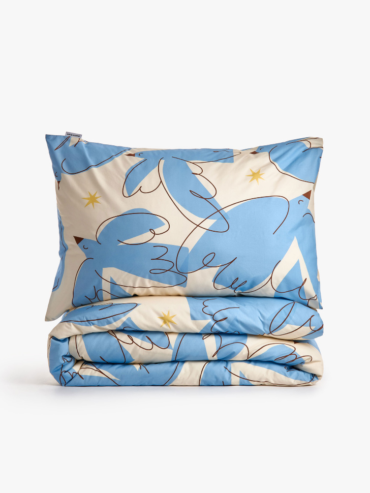 комплект детского постельного белья без простыни 1,5 спальный 140х200 см 4610517541345 фотография