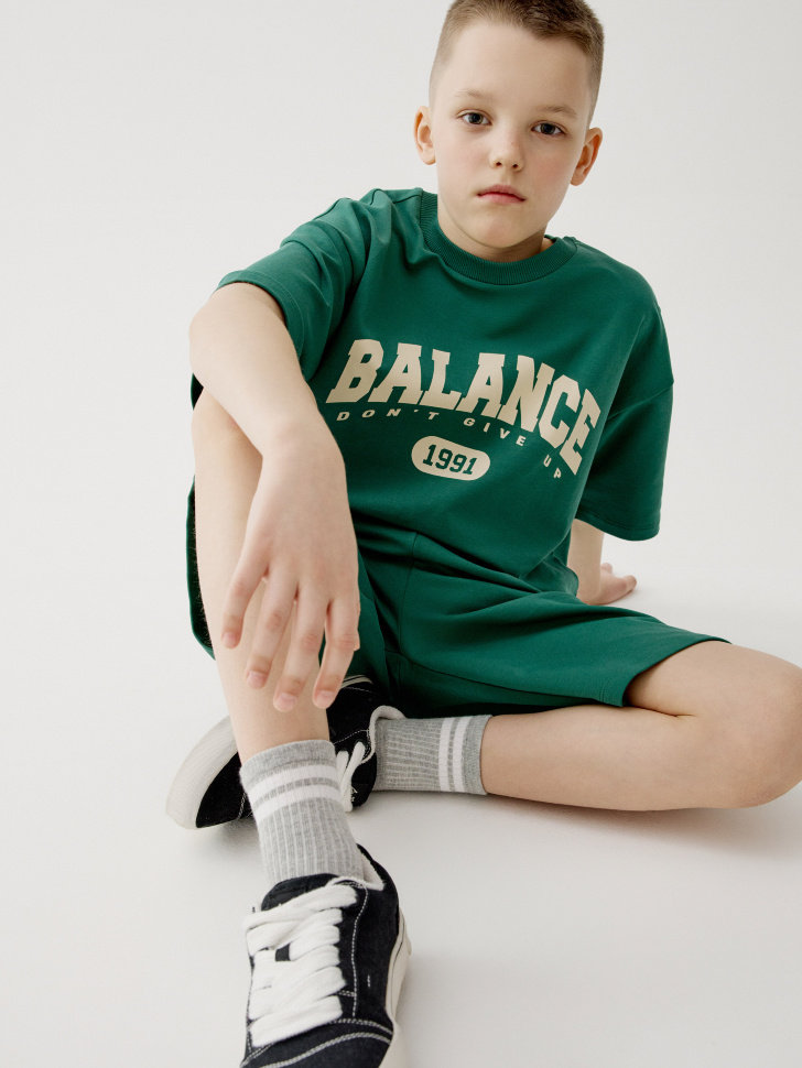 

Комплект из футболки и шорт для мальчиков, 6804073603