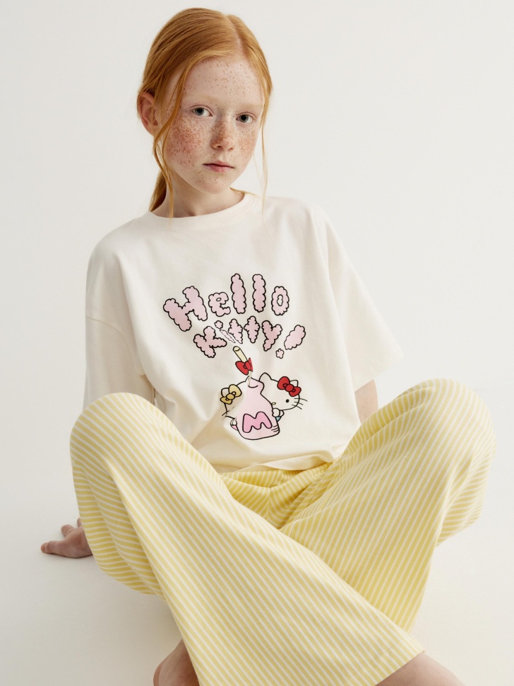 Пижама SELA Hello Kitty, разноцветный, арт. 43786