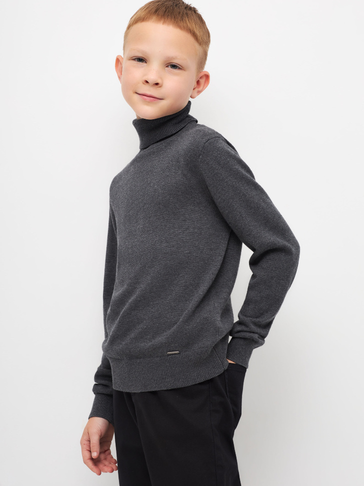 

Вязаный свитер для мальчиков, Серый