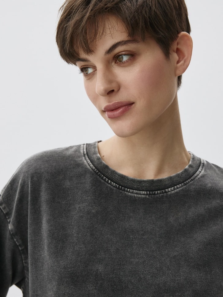 Лонгслив ANNA OVERSIZE FIT. Фото №3