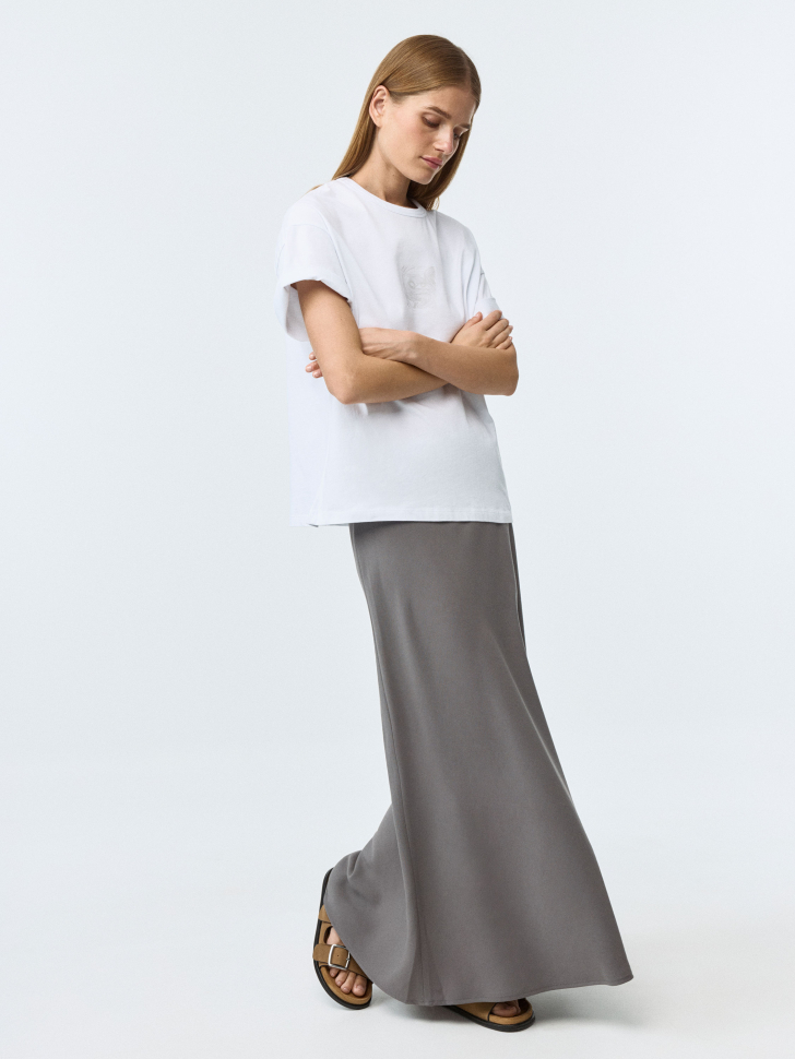 

Футболка оверсайз с принтом