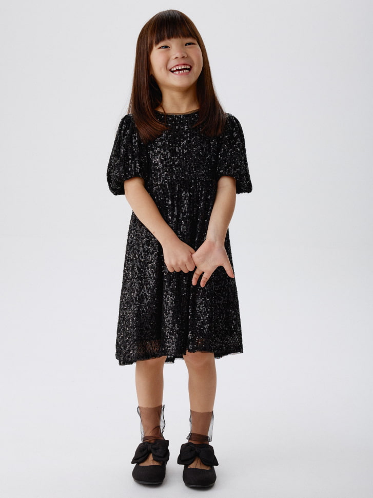 платье с пайетками для девочек 4610517026538 фотография