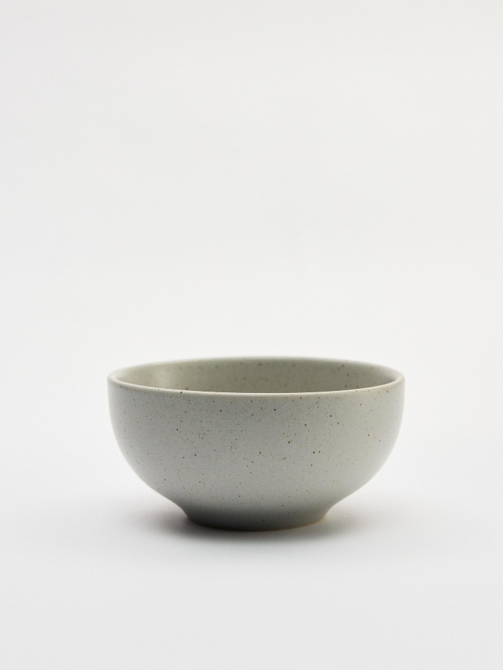 Глубокая тарелка из керамики, светло-серый, арт. n/a