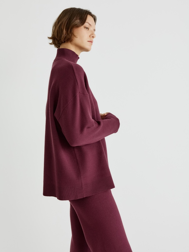 свитер с воротником-стойкой 4610517305800 с промокодом