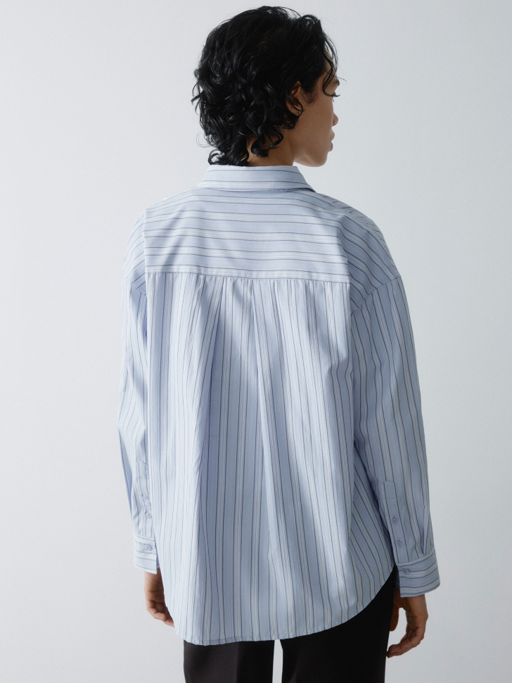 рубашка оверсайз в полоску 4610517206039 купить с доставкой