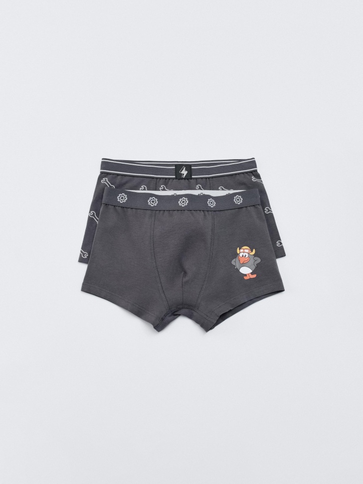 набор из 2 трусов-боксеров для мальчиков  x смешарики 4610517119896 фотография